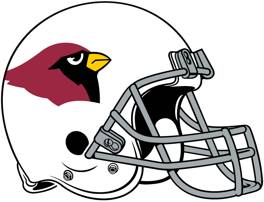 Arizona Cardinals 1994-2004 Helmet iron on transfers for clothing